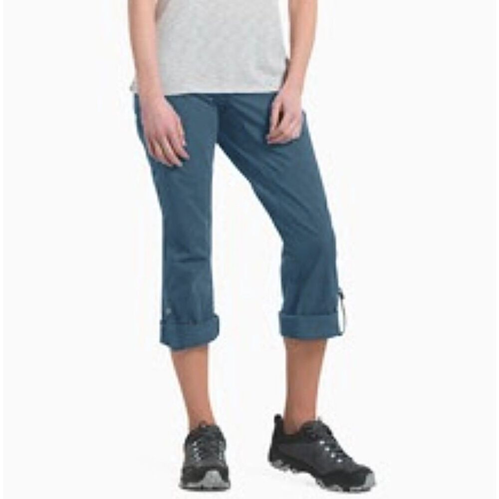 KÜHL Spire Roll-Up Deep Harbor Blue 16S Short Hiking Pant NWOT